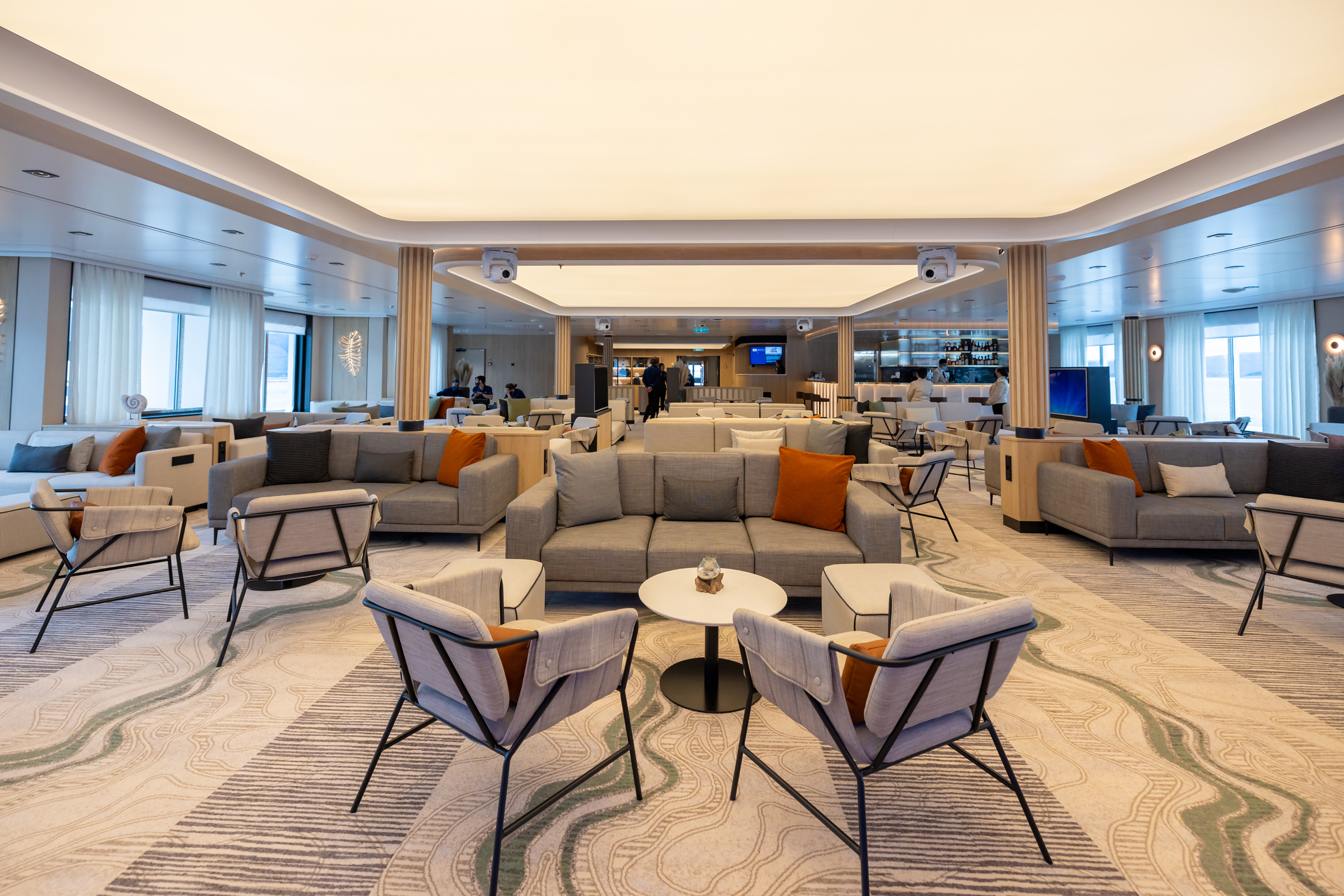The Observation Lounge on SH Minerva